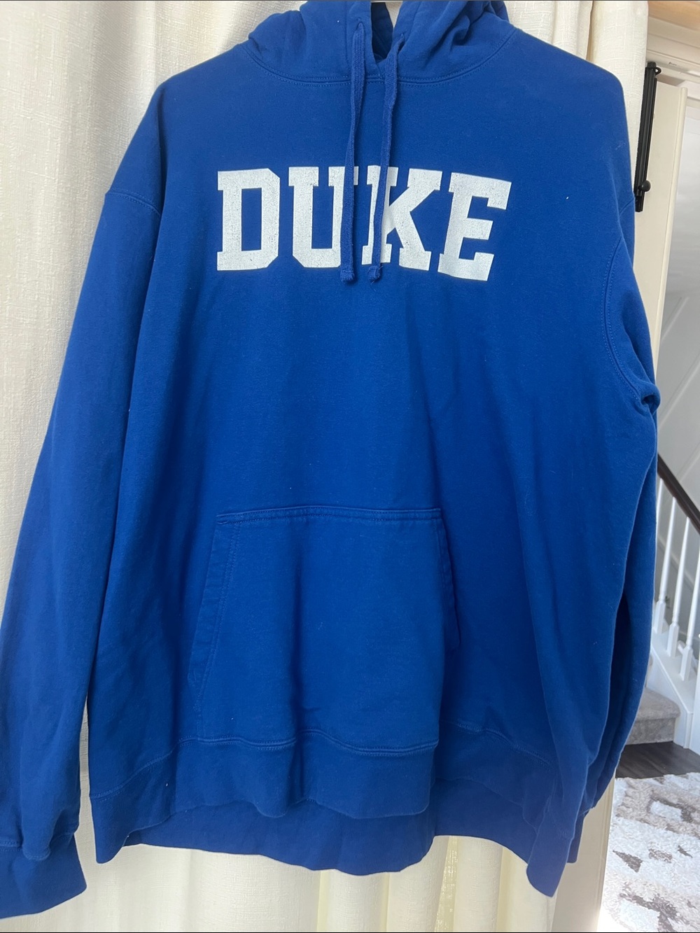 Duke Blue Pullover Hoodie - Blue